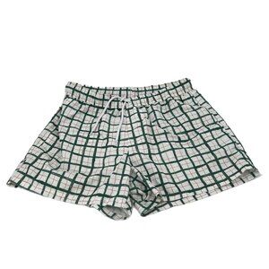 ASOS Green Plaid Beach Shorts | Men’s Regular Size 34